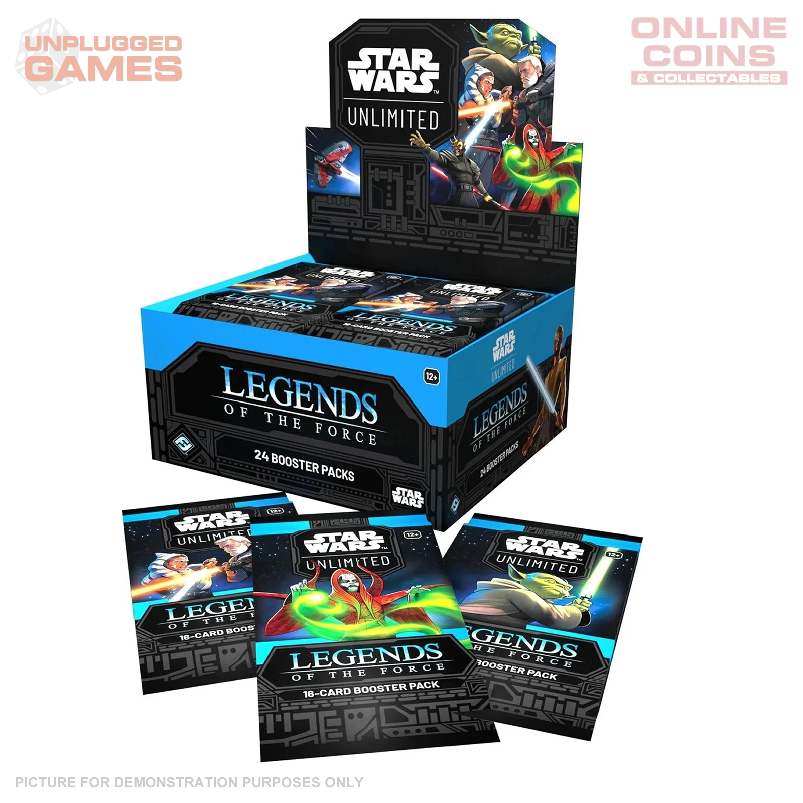 Star Wars Unlimited - Legends of the Force Booster BOX of 24 Boosters